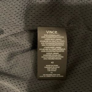 VINCE DARK BLUE BLAZER NWT